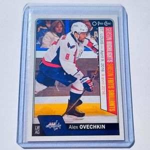 Alexander Ovechkin 2016/17 OPC Season Highlights Washington Capitals Card #603